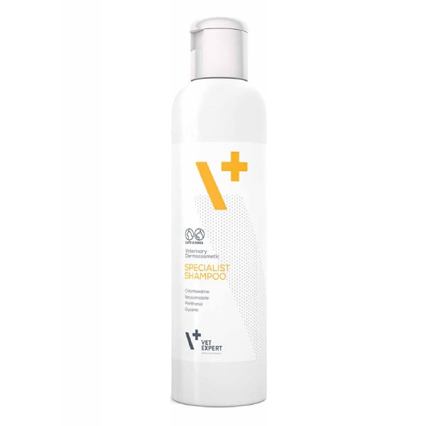 VetExpert Specialist šampūns suņiem un kaķiem bakteriālam un sēnīšu dermatītam 250 ml